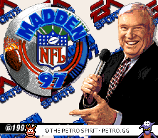 Game screenshot of Madden NFL 97