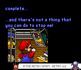 Game screenshot of Mario's Time Machine