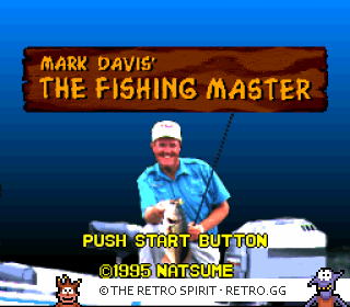 Game screenshot of Mark Davis' The Fishing Master