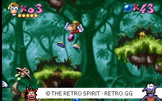 Game screenshot of Rayman