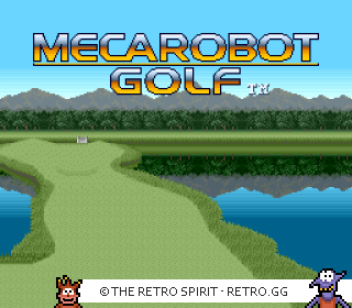 Game screenshot of Mecarobot Golf