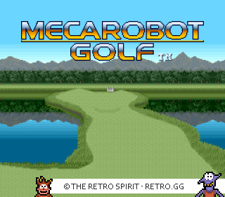Game screenshot of Mecarobot Golf
