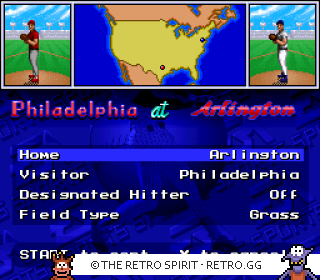 Game screenshot of MLBPA Baseball