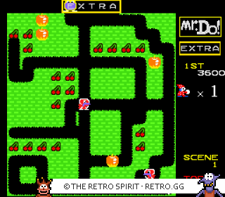 Game screenshot of Mr. Do!