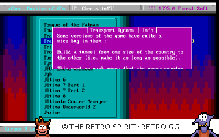Game screenshot of Cheat Machine 2.03