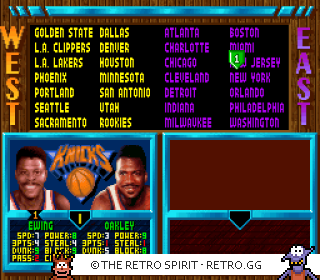Game screenshot of NBA Jam Tournament Edition