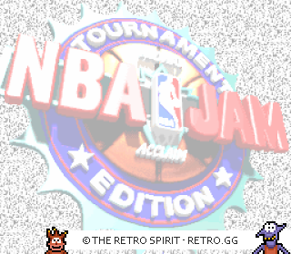 Game screenshot of NBA Jam Tournament Edition