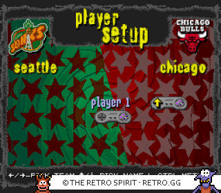 Game screenshot of NBA Live 97