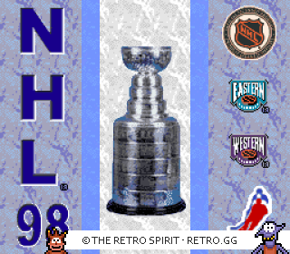 Game screenshot of NHL 98