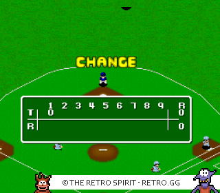 Game screenshot of Nolan Ryan's Baseball
