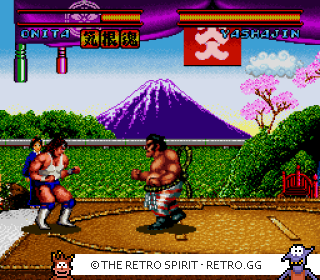 Game screenshot of Onita Atsushi FMW