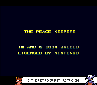 Game screenshot of The Peace Keepers