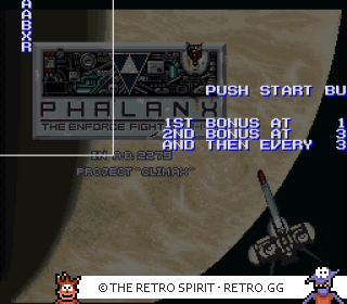 Game screenshot of Phalanx