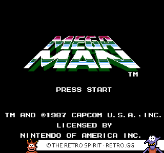 Game screenshot of Mega Man