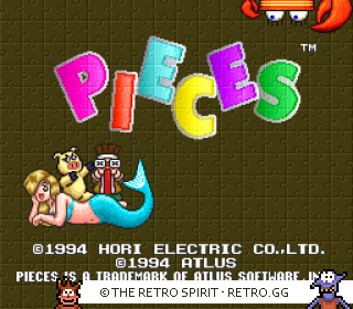 Game screenshot of Pieces