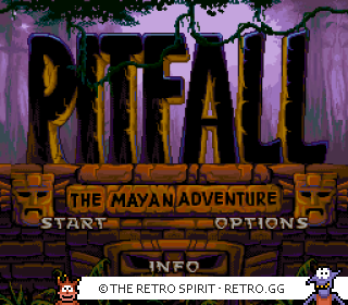 Game screenshot of Pitfall: The Mayan Adventure