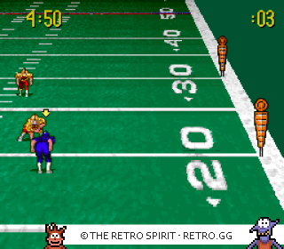 Game screenshot of Pro Quarterback