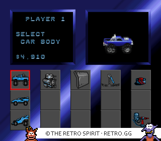 Game screenshot of RPM Racing