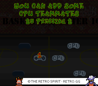 Game screenshot of Rap Jam: Volume One