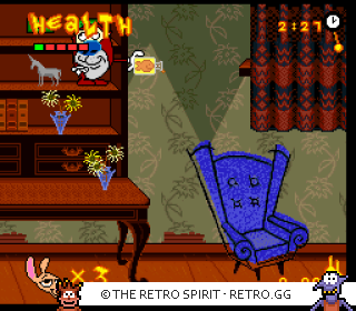 Game screenshot of The Ren & Stimpy Show: Veediots!