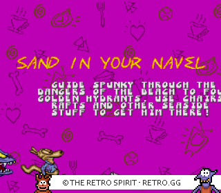 Game screenshot of Rocko's Modern Life: Spunky's Dangerous Day