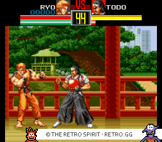 Game screenshot of Ryuuko no Ken 2