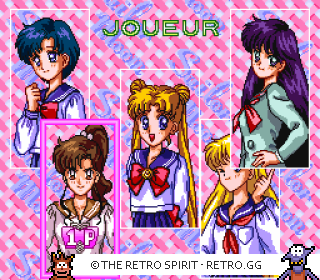 Game screenshot of Sailor Moon