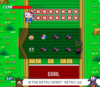 Game screenshot of Sanrio World Smash Ball!