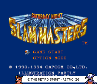 Game screenshot of Saturday Night Slam Masters