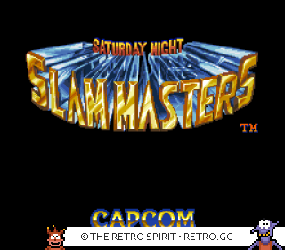 Game screenshot of Saturday Night Slam Masters