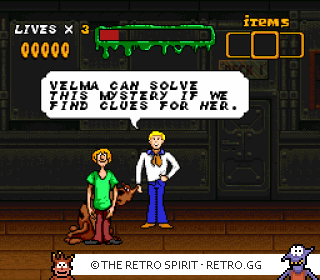 Game screenshot of Scooby-Doo Mystery