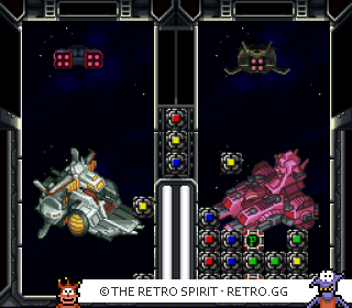 Game screenshot of SD Gundam Power Formation Puzzle