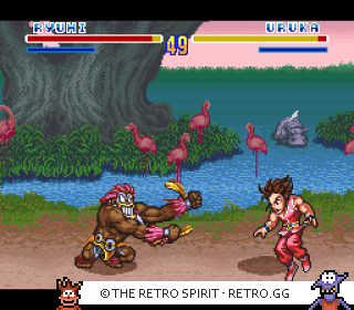 Game screenshot of SD Hiryuu no Ken