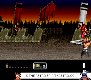 Game screenshot of Shien's Revenge