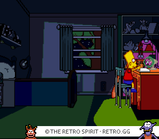 Game screenshot of The Simpsons: Bart's Nightmare