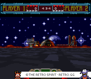 Game screenshot of Space Football: One on One