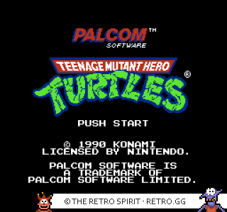 Game screenshot of Teenage Mutant Ninja Turtles