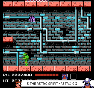 Game screenshot of Teenage Mutant Ninja Turtles