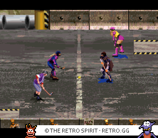 Game screenshot of Street Hockey '95