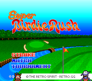 Game screenshot of Super Birdie Rush