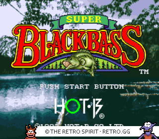 Game screenshot of Super Black Bass
