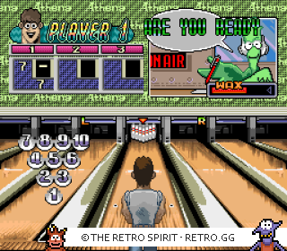 Game screenshot of Super Bowling