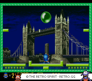 Game screenshot of Super Buster Bros.