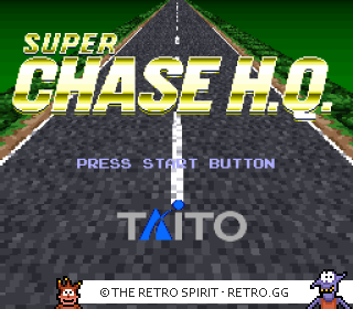 Game screenshot of Super Chase H.Q.