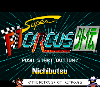 Game screenshot of Super F1 Circus Gaiden
