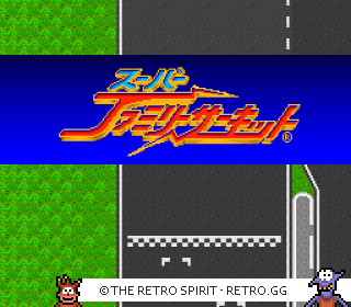 Game screenshot of Super Family Circuit