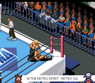 Game screenshot of Super Fire Pro Wrestling X Premium