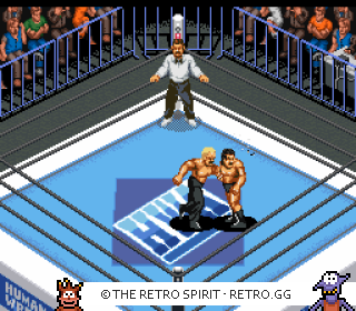Game screenshot of Super Fire Pro Wrestling X Premium
