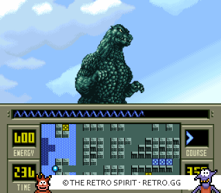Game screenshot of Super Godzilla