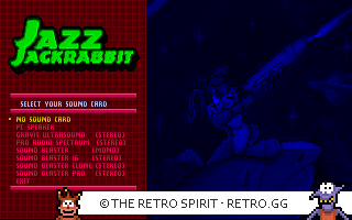 Game screenshot of Jazz The Jackrabbit: Holiday Hare '95